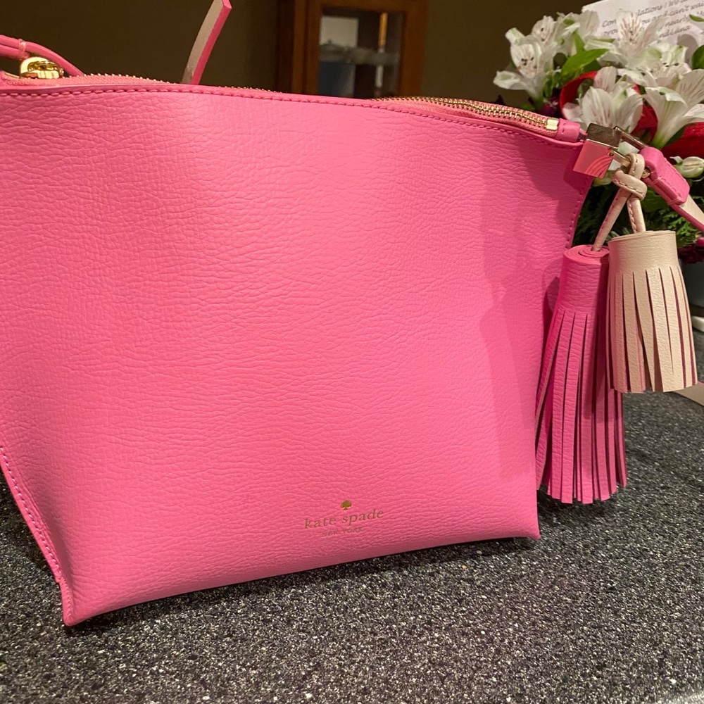 Pink Kate spade cross body